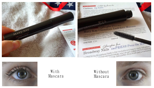 Mascara in the July GlossyBox